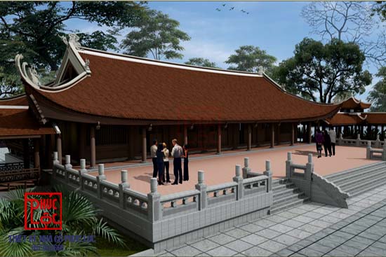 Nhà gỗ cổ truyền Việt Nam Nhà gỗ Phúc Lộc