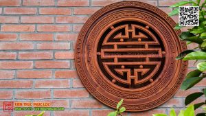 Hoa văn chữ Thọ trong kiến trúc nhà gỗ 