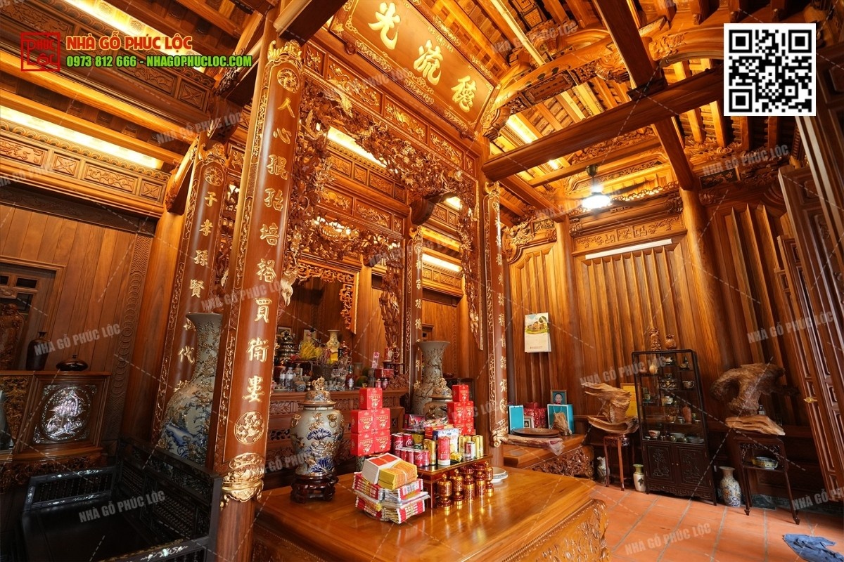 Giải pháp bố trí phòng thờ đẹp, hợp phong thủy