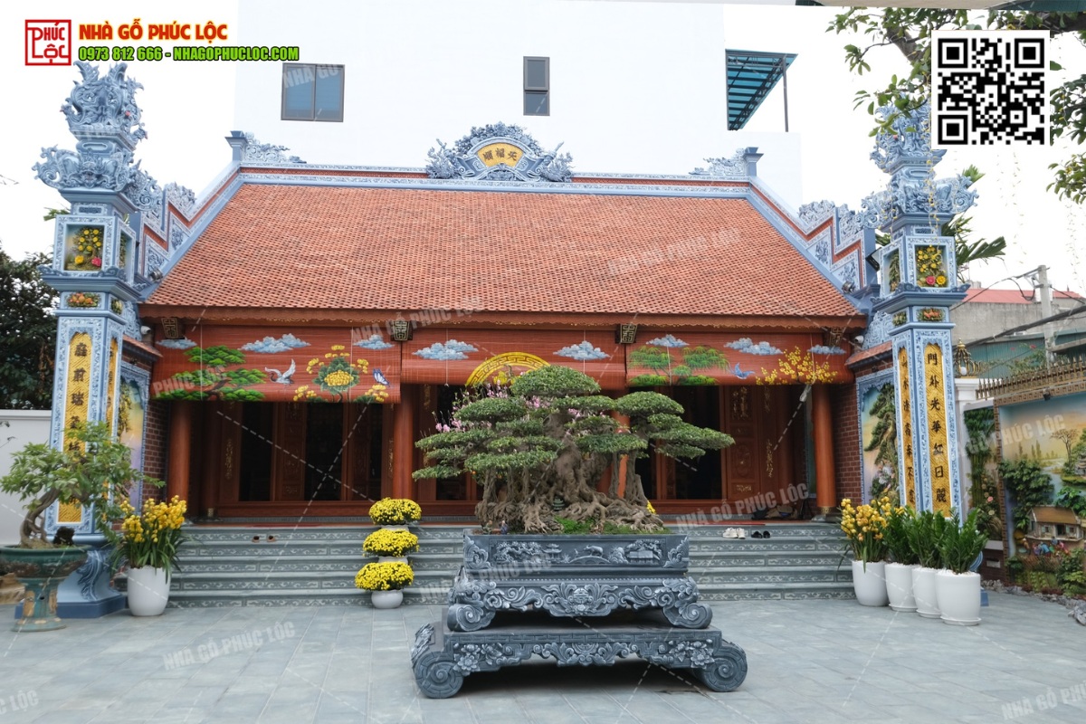 Đặc trưng kiến trúc của nhà gỗ 3 gian Bắc Bộ