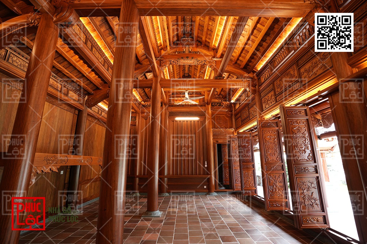 Những lưu ý khi xây nhà gỗ trên đất hình chữ L